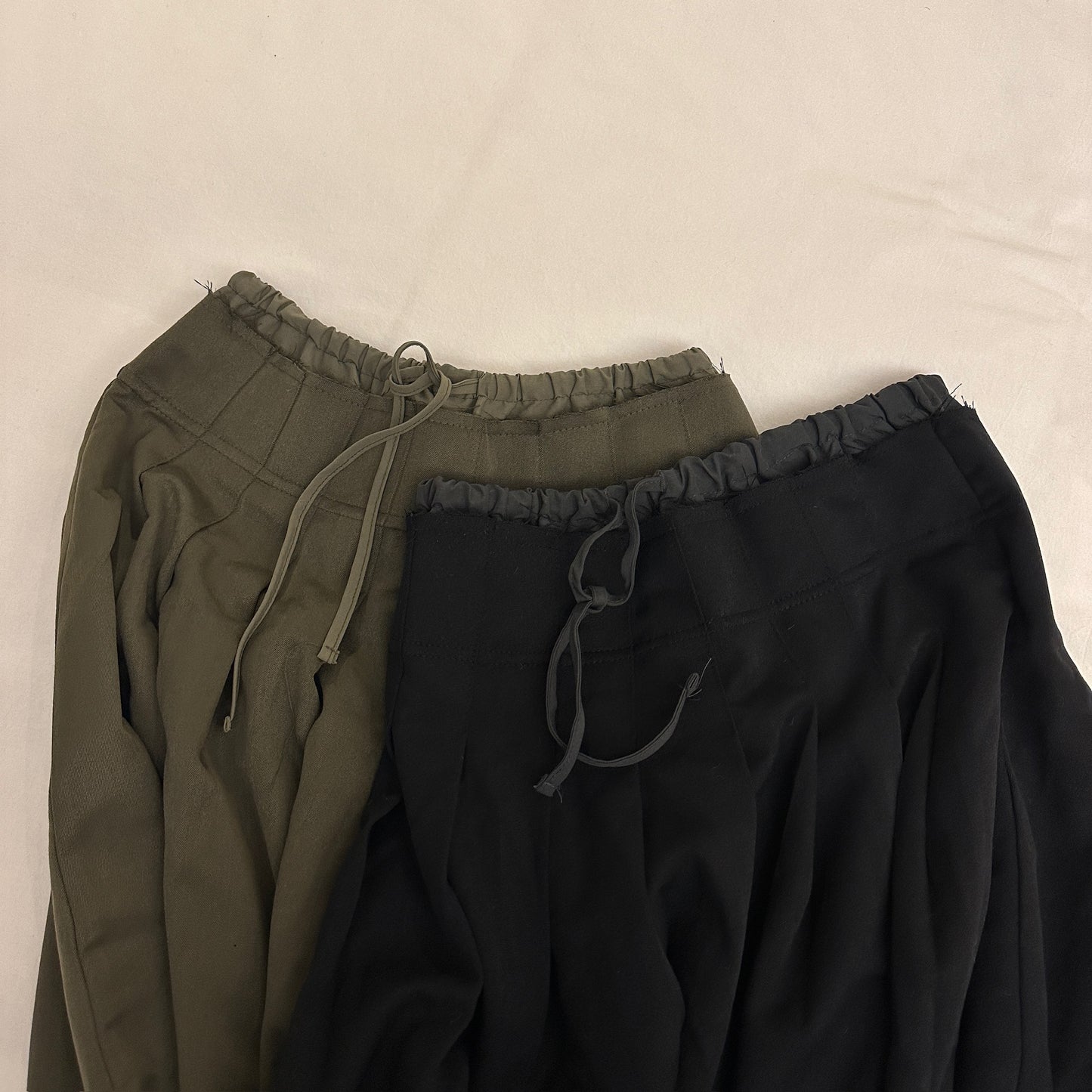 Military Lace-up Skirt