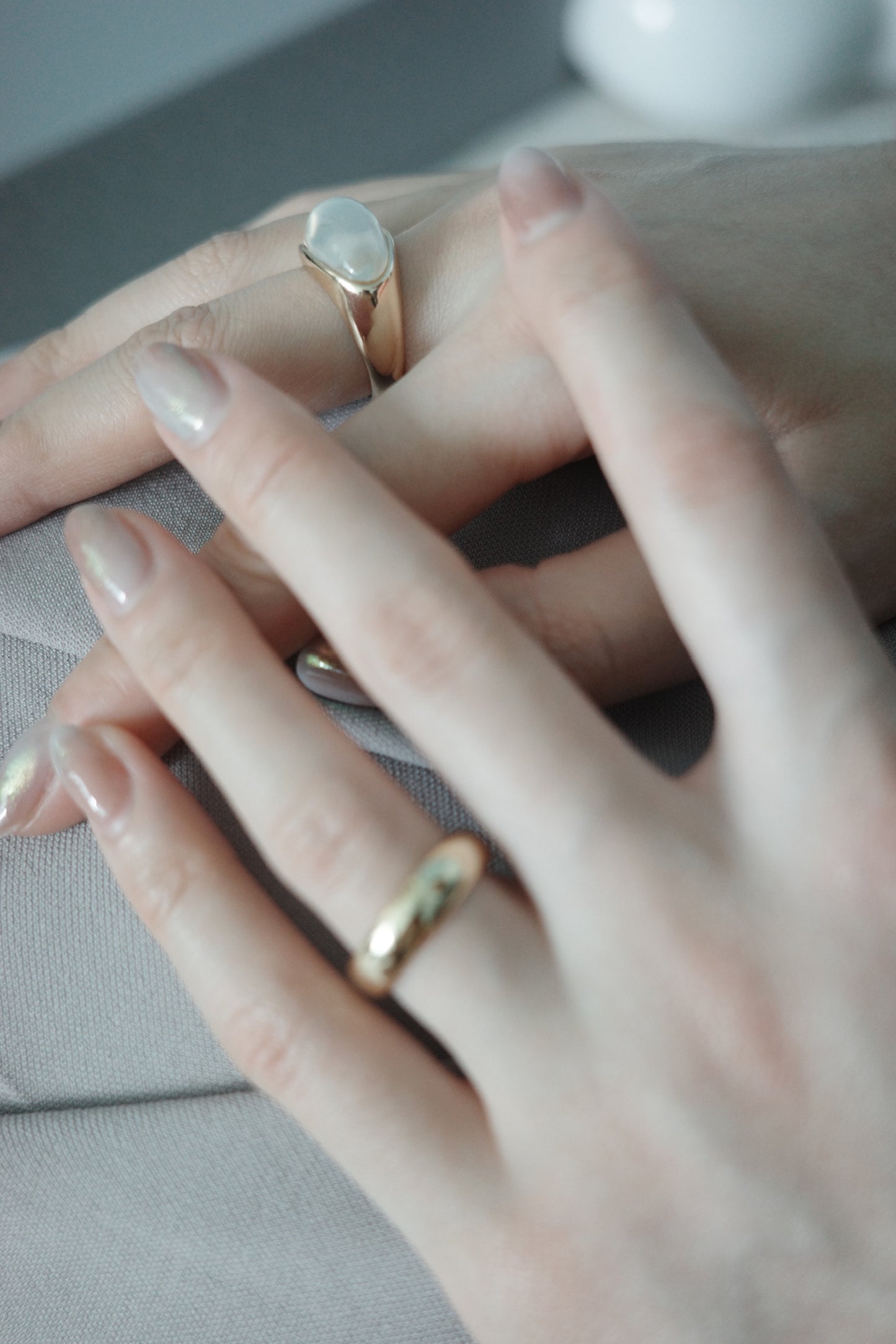 Clear Set Ring