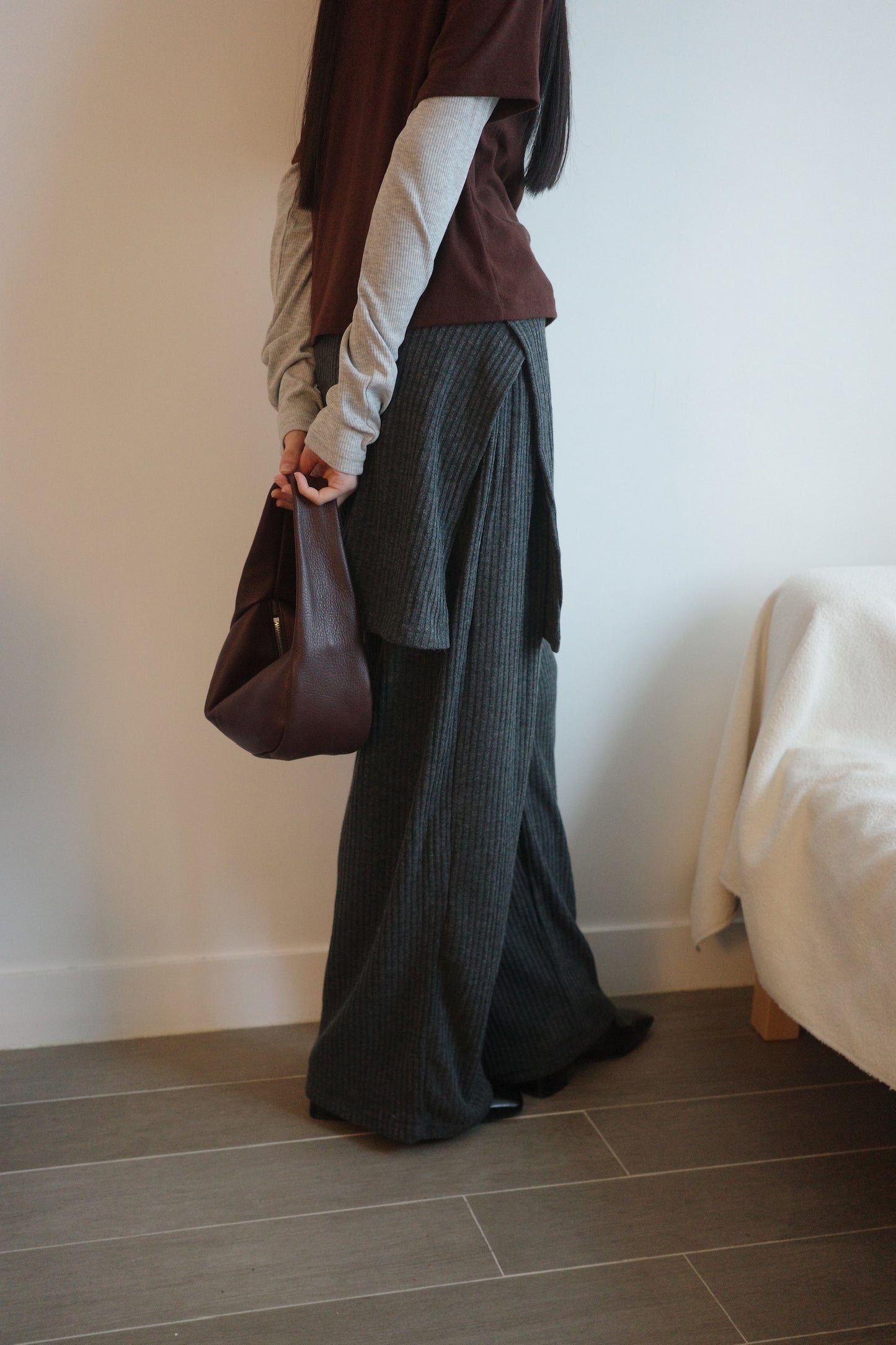 Detachable Knitted Culottes