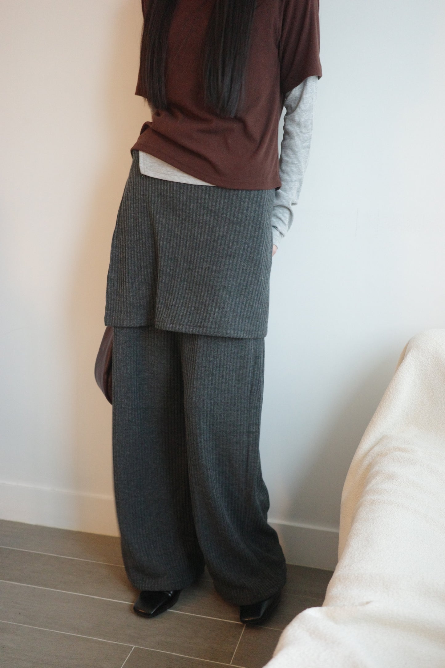 Detachable Knitted Culottes