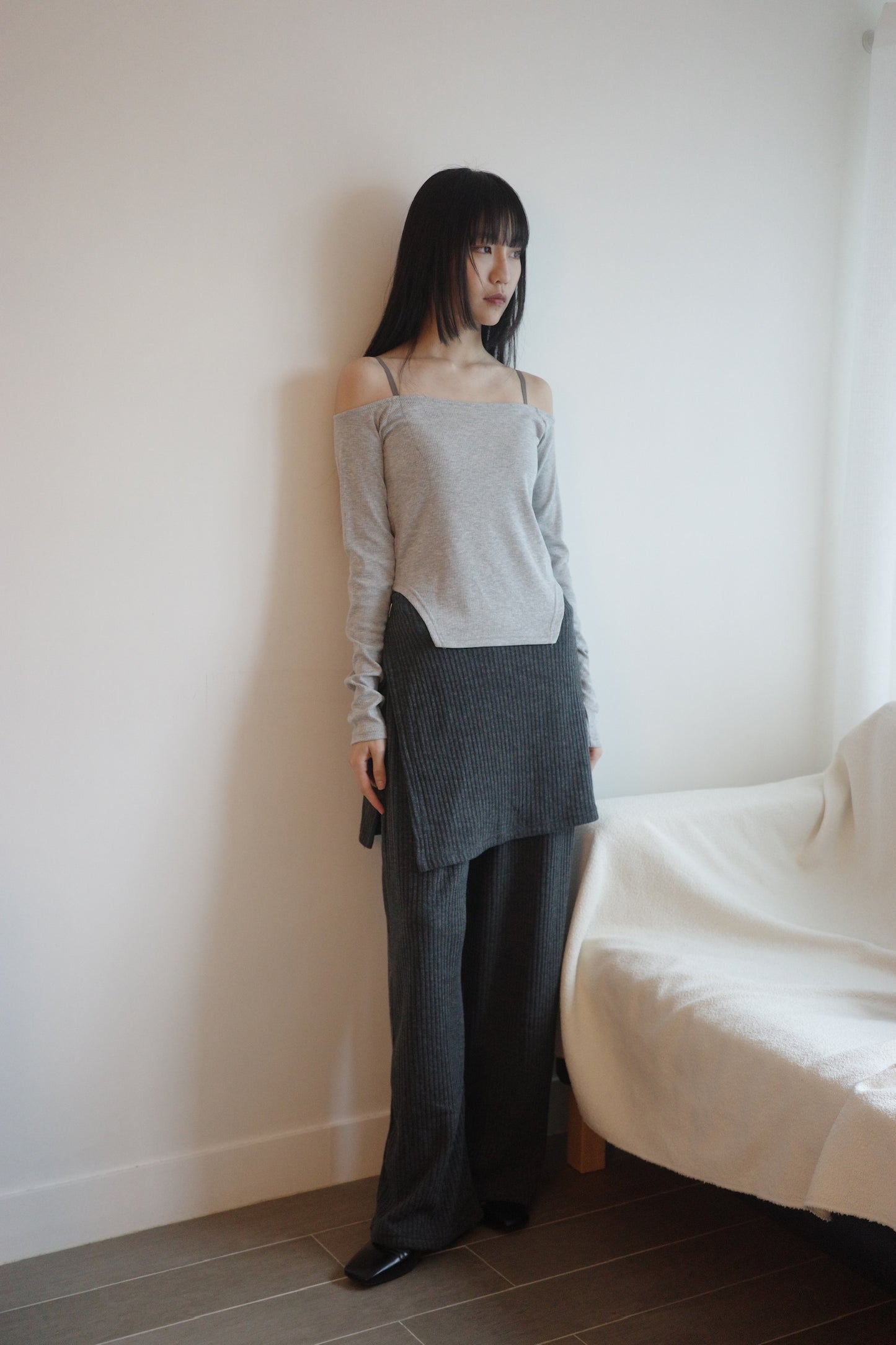 Detachable Knitted Culottes