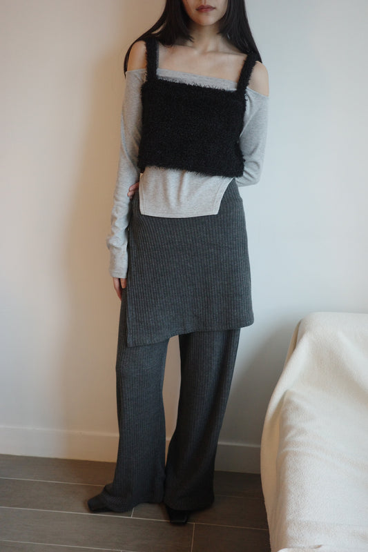 Detachable Knitted Culottes