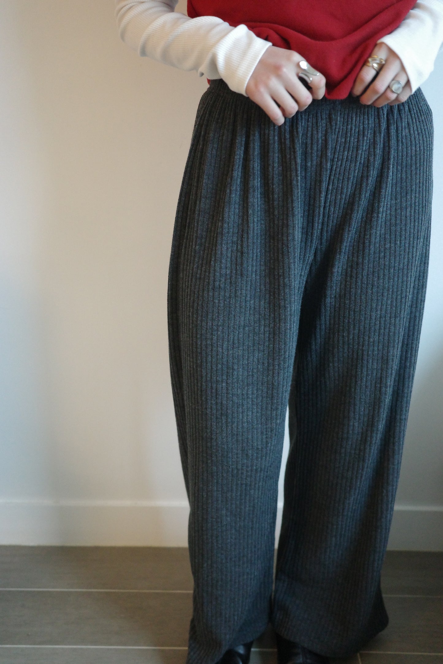 Detachable Knitted Culottes