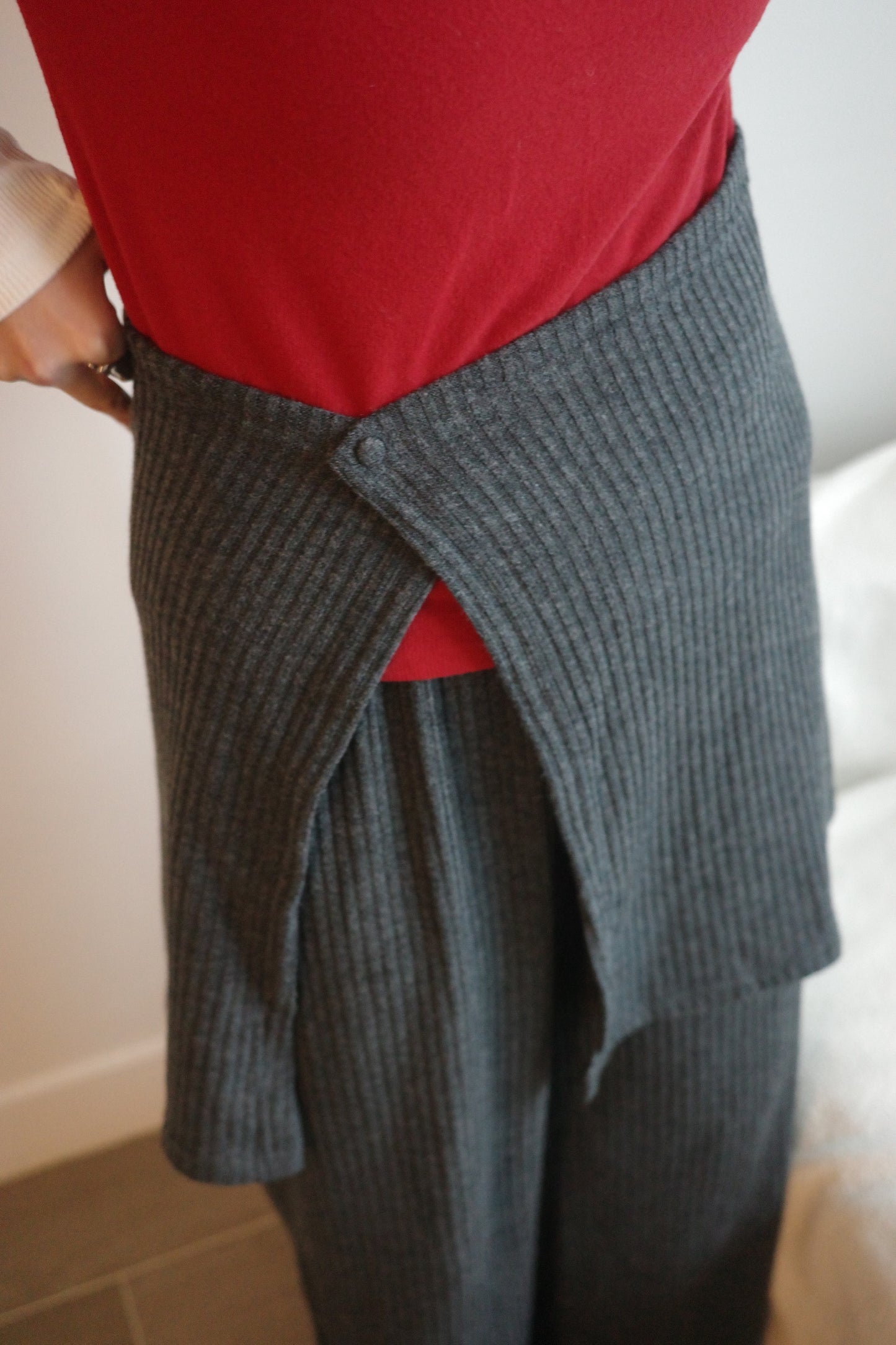 Detachable Knitted Culottes