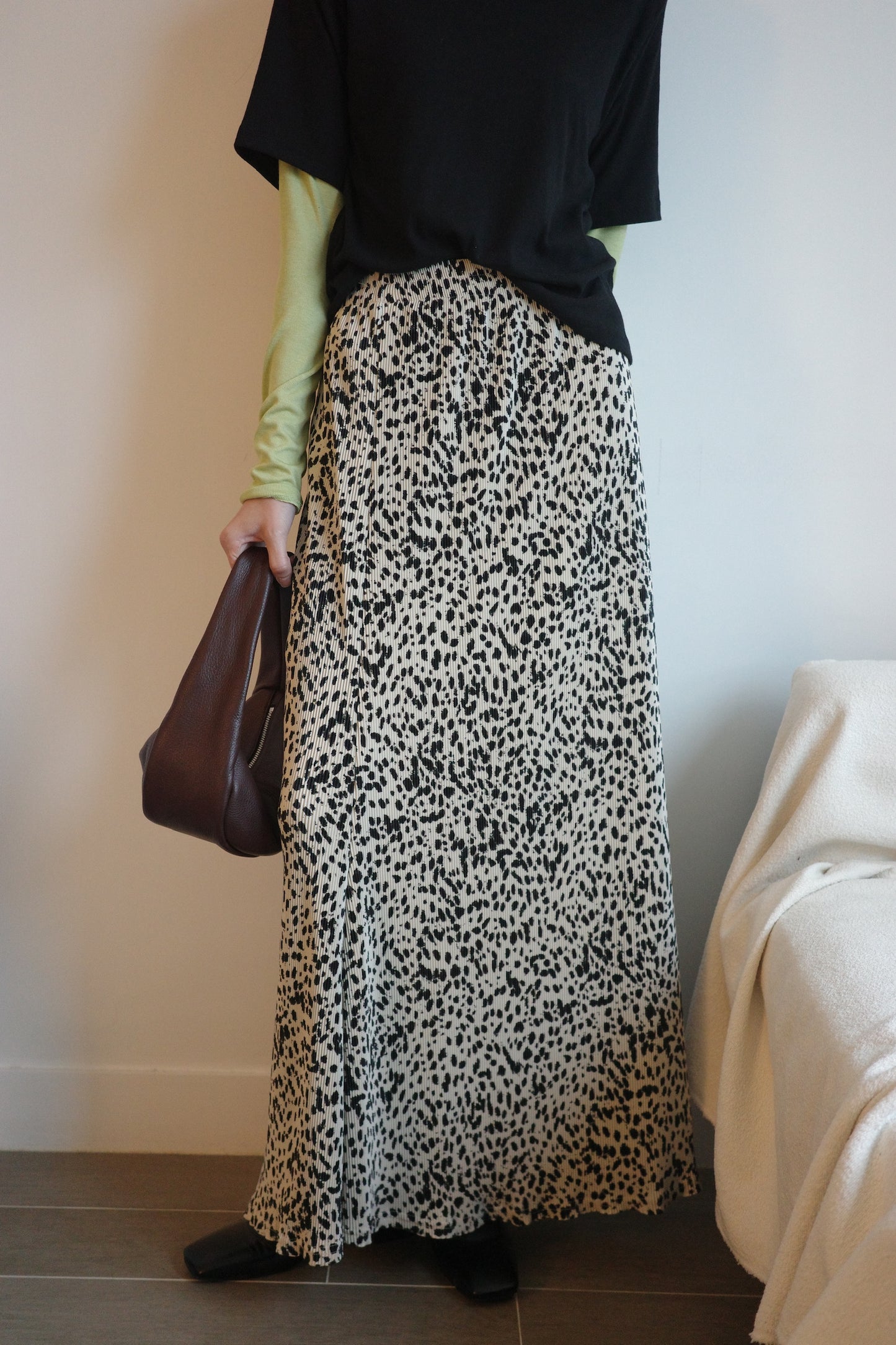 Leopard Print Skirt