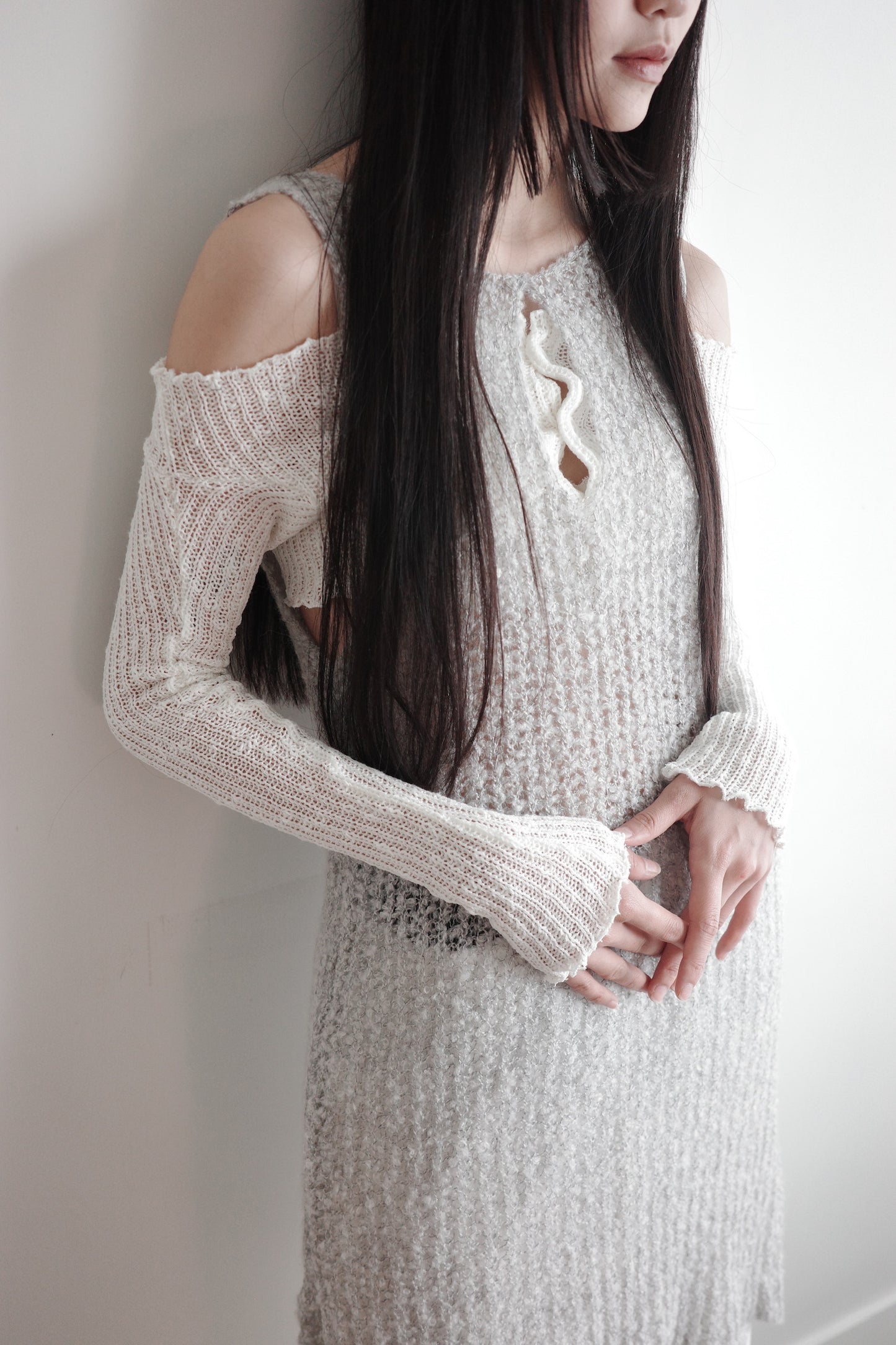 Mesh Vest Knitted Top