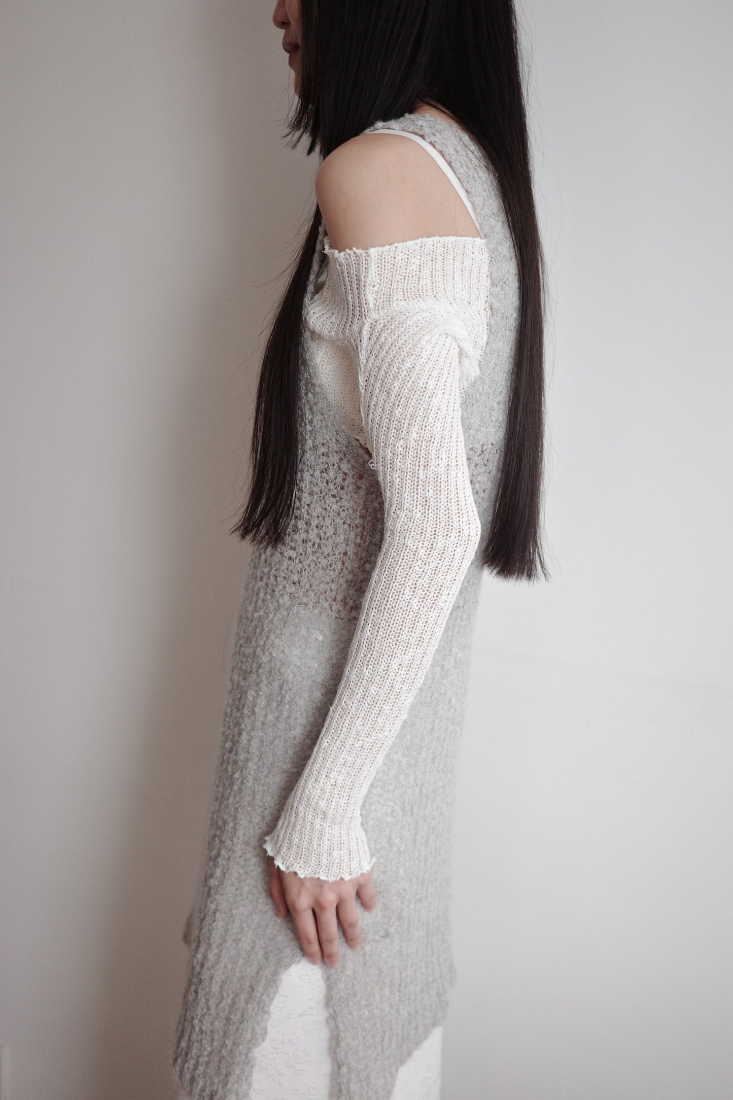 Mesh Vest Knitted Top