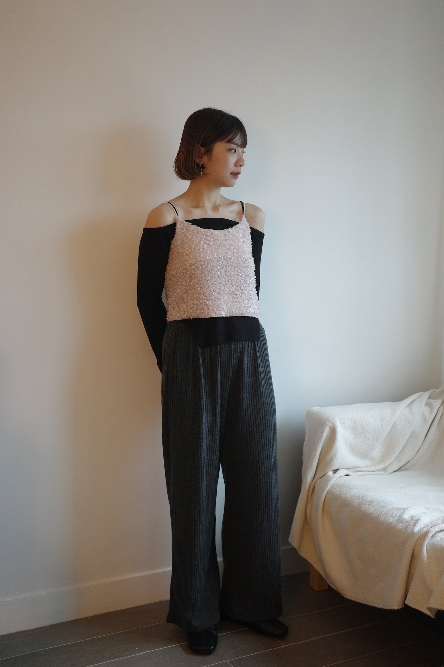 Detachable Knitted Culottes